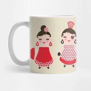 Spanish Flamenco Dancer (9) Mug